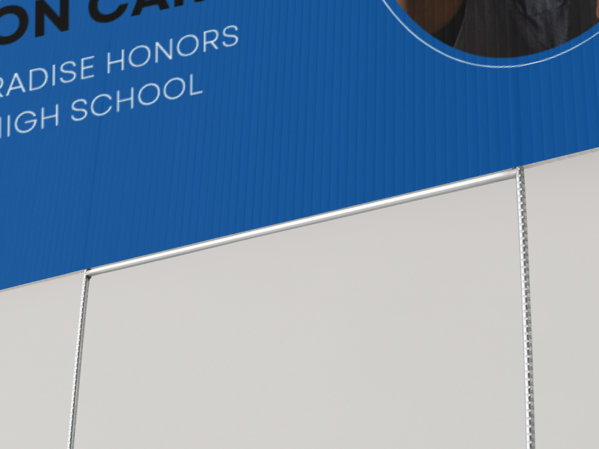 Paradise Honors High School - Brush Stroke